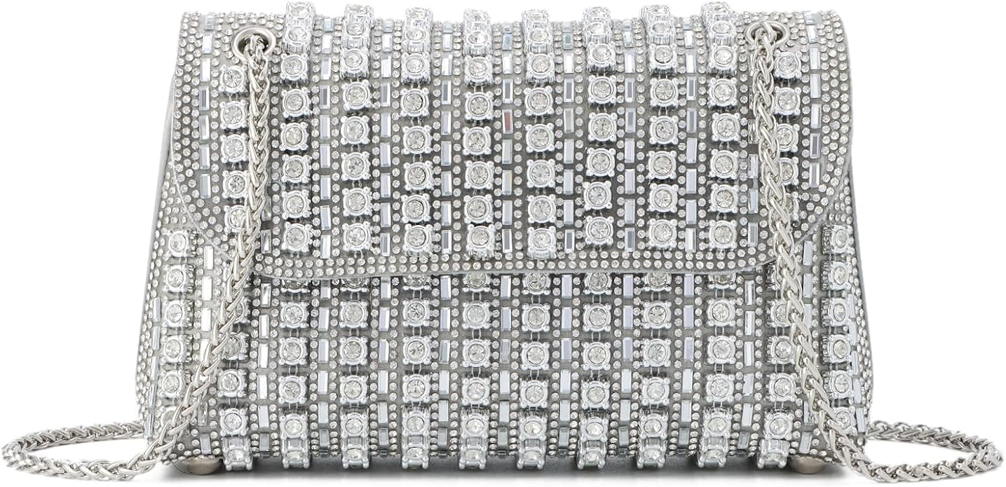 Elegant Rhinestones Evening Bag