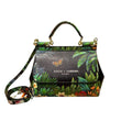 Dolce & Gabbana Flower Print Sicily Bag