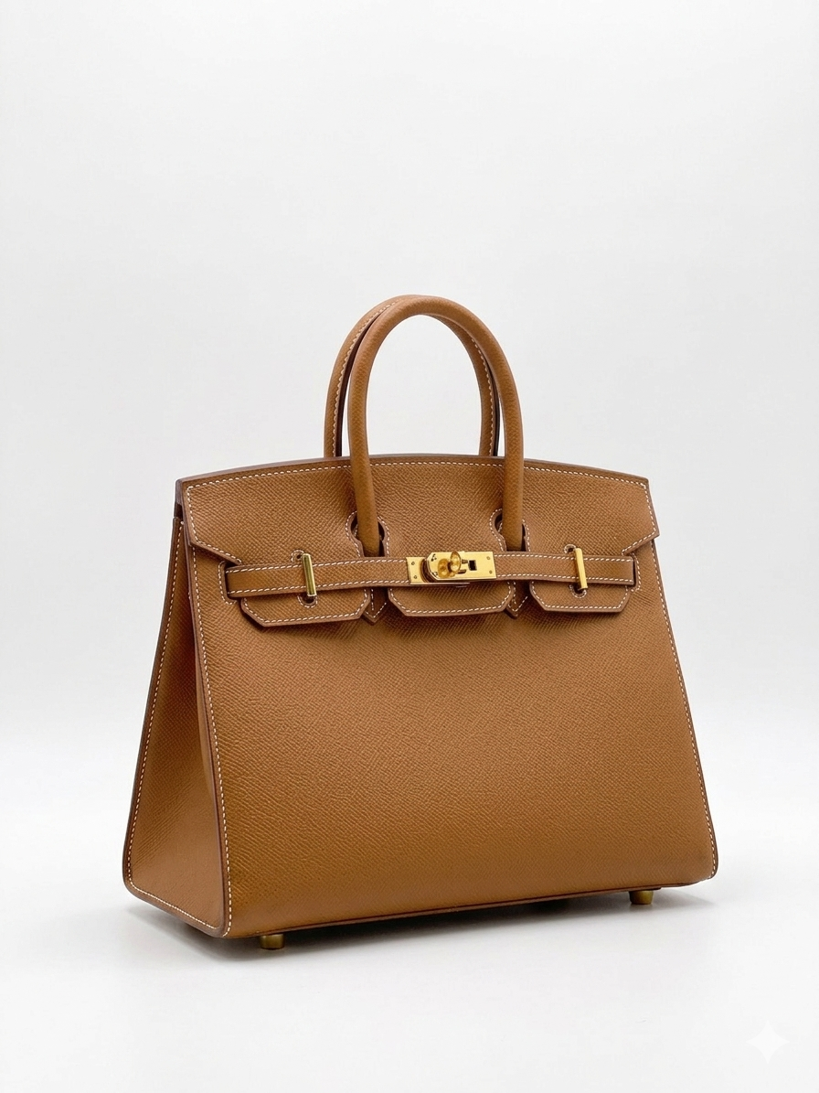 Hermès Birkin Camel Leather Gold Hardware
