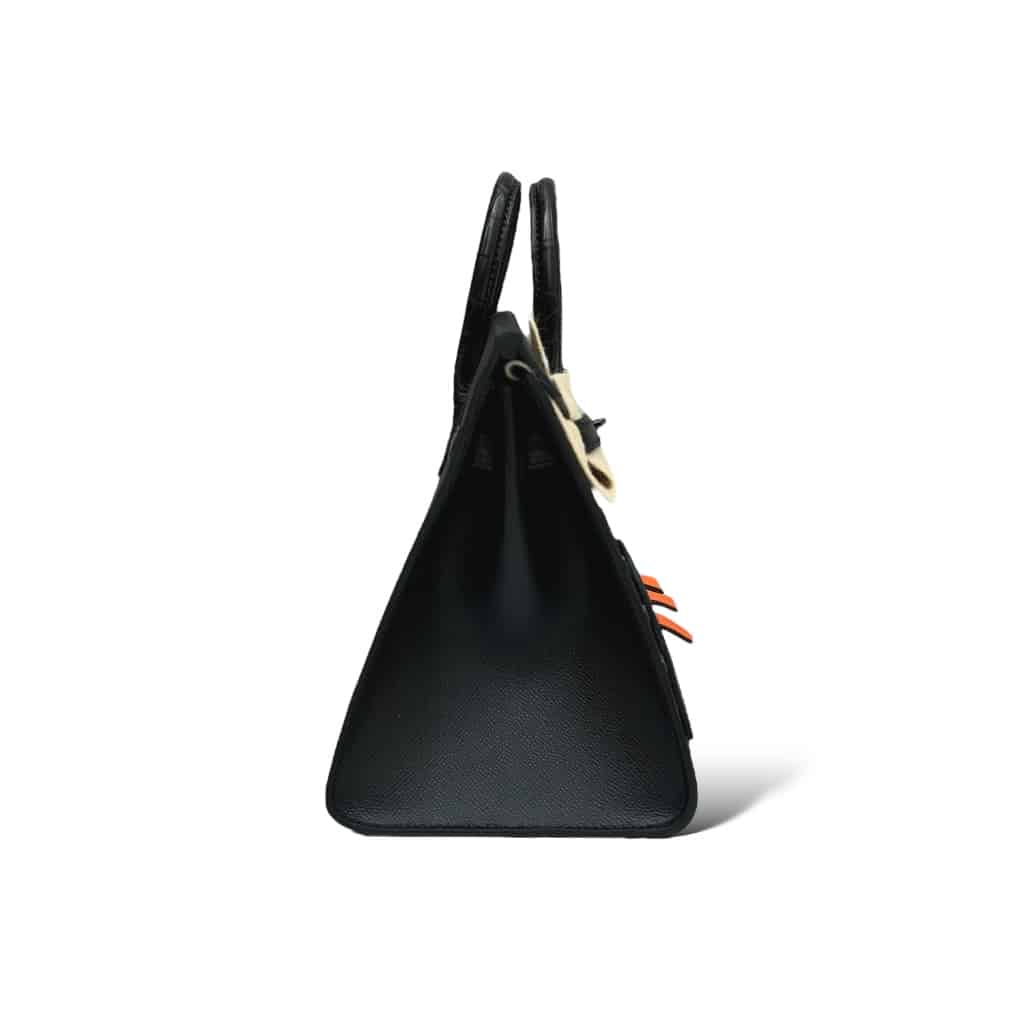 Hermes Birkin 20 Faubourg So Black Midnight BHW