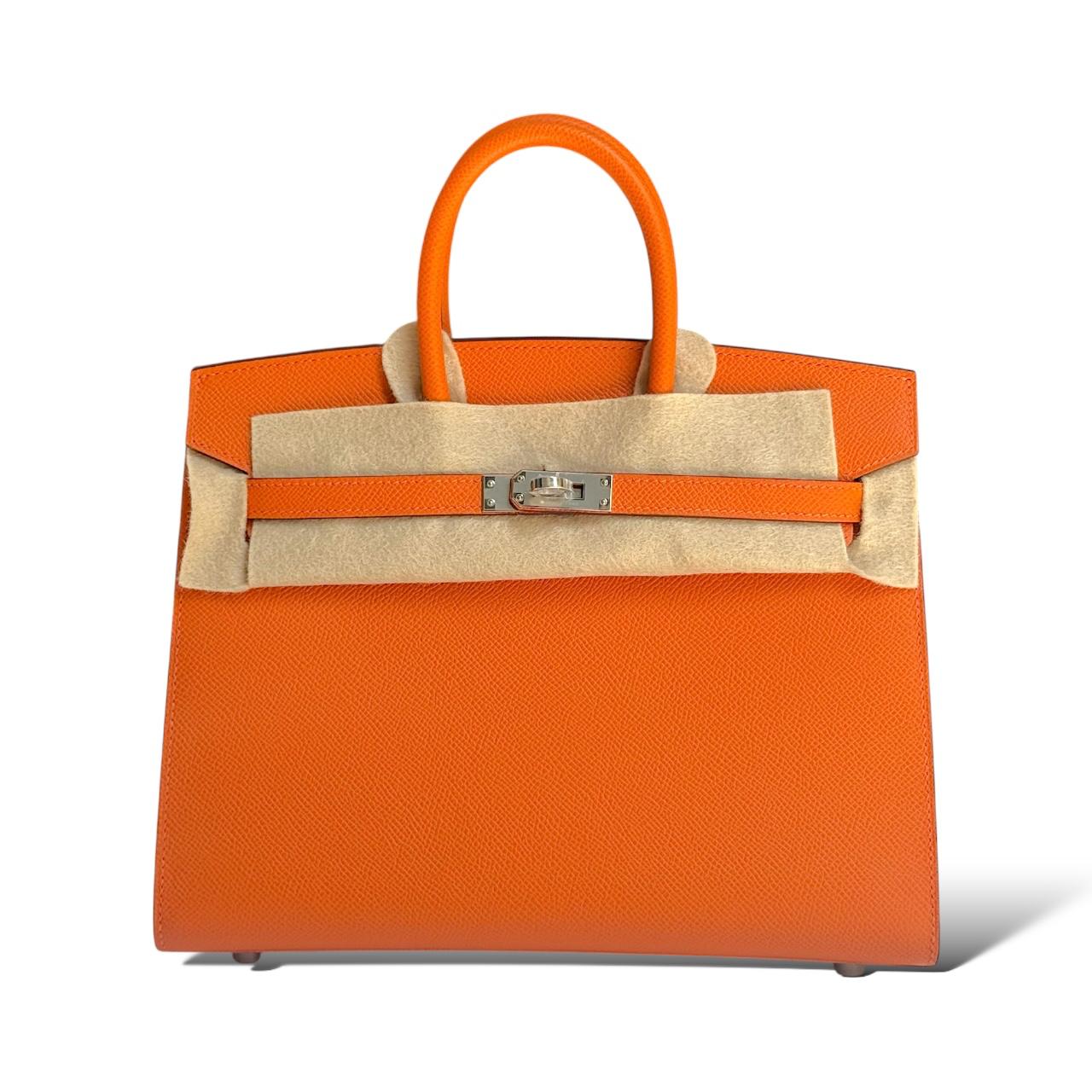 Hermes Birkin 25 Orange Epsom PHW