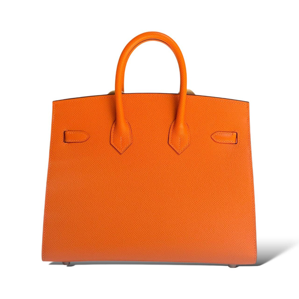 Hermes Birkin 25 Orange Epsom PHW