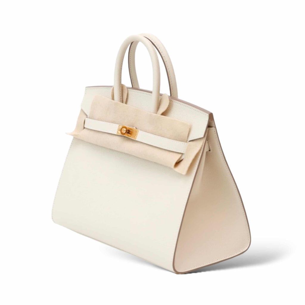 Hermes Birkin 30 Sellier Bag in Nata Epsom Leather with Gold Hardware