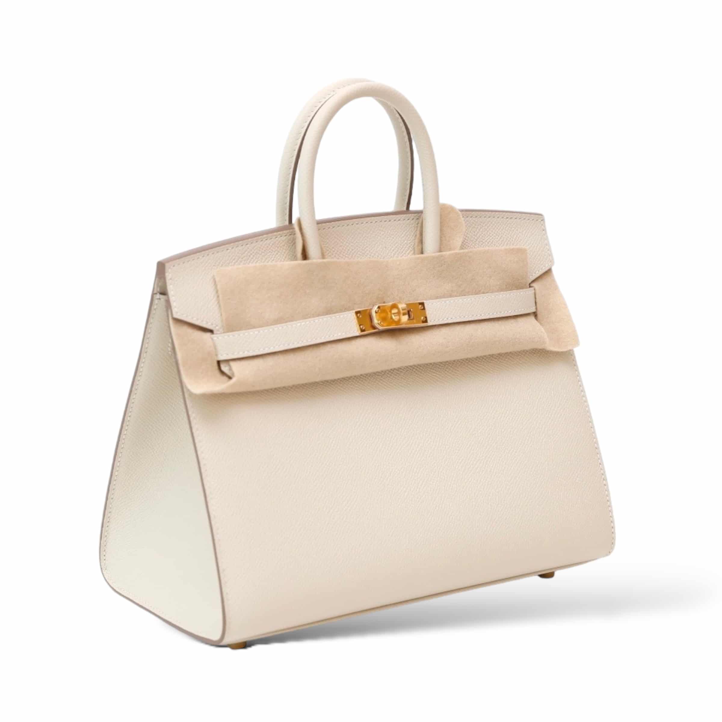 Hermes Birkin 30 Sellier Bag in Nata Epsom Leather with Gold Hardware